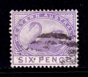 Western Australia - Scott #67 - Used - Pencil/rev. - SCV $6.50