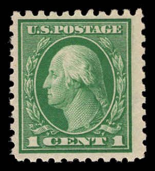 USA 424 Mint (NH) P10x10 SLWM