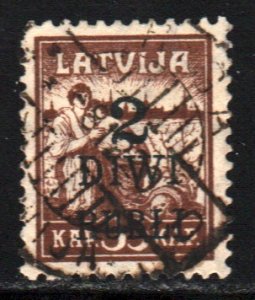Latvia #87    used