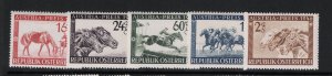 Austria SC# B179 - B183 Mint Hinged - S18079