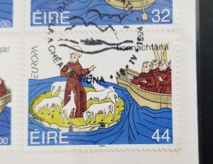 Ireland Faroe Islands Iceland Joint Issue Europa 1994 Volcano (joint FDC *c scan