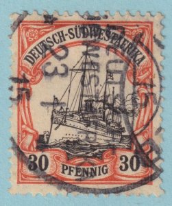 GERMAN SOUTHWEST AFRICA 30 LOZENGE WMK