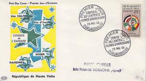 Upper Volta, First Day Cover