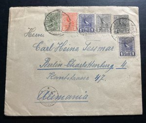 1927 Montevideo Uruguay Commercial Cover To Berlin Germany