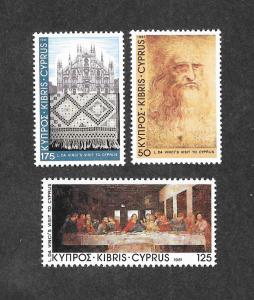 Cyprus 562-564 Mint NH MNH!