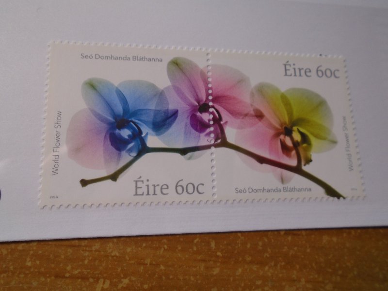 Ireland  #  Year 2014   MNH   Flowers