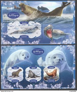 2020 Fauna Seals Mammals Marine Life 1+1 ** Ja582