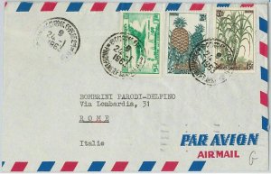44744 - BAMBOA Cambodia - POSTAL HISTORY - LETTER to ITALY 1963...-