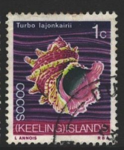 Cocos Keeling Islands Sc#8 Used