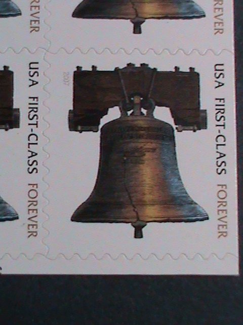 ​UNITED STATES STAMP-2007-SC#2145 FOREVER-LIBERTY BELL- MNH BLOCK OF 4-VF
