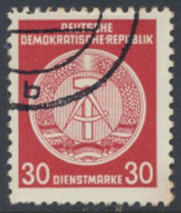 German Democratic Republic  SC# O24   Used  see details & scans