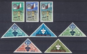 1965 Qatar Boy Scouts oil triangle