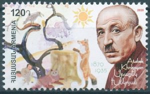 Armenia Writers Stamps 2020 MNH Atabek Khnkoyan Khnko Aper People 1v Set