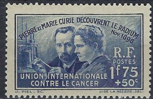 France B76 MH 1938 Marie Curie (ak2706)