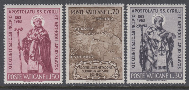 Vatican City 369-371 MNH VF