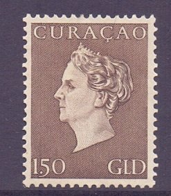 Curacao  #198  MNH  1948  Wilhelmina  1.50g