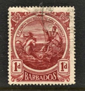 STAMP STATION PERTH -  Barbados #129 Seal of Colony Issue Wmk.3 Used