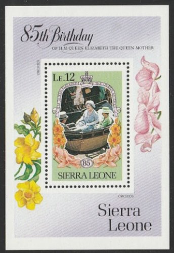 Sierra Leone #693 MNH Souvenir Sheet