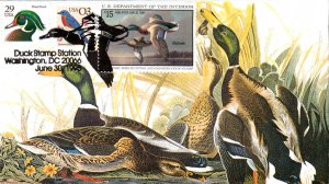 #RW62 Mallards S & T FDC