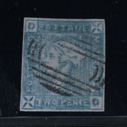 Mauritius, SG 38 (Sc 14Bc), used, Lapirot Issue, Intermediate Impression