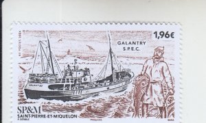 2024 St Pierre & Miquelon - Le Gallamtry  (Scott NA) MNH