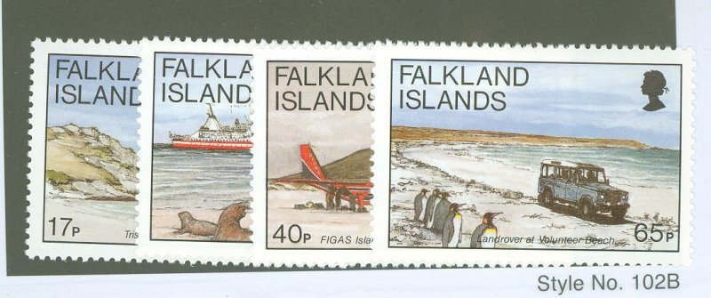 Falkland Islands #616-619  Single (Complete Set)