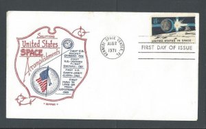 1971 Kennedy Space Ctr FL W/List of Space Accomplishments On FDC