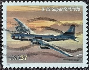 US Scott # 3923; used 37c Aviation from 2005; VF centering; off paper