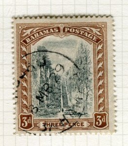 BAHAMAS; 1919 Queen's Staircase ussed Shade of 3d. value + Postmark