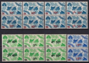 Somali Coast 1945 Sc 240-7 set pairs MNH**