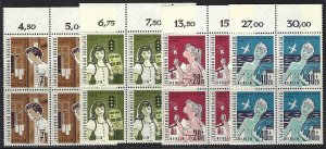 Germany Berlin 9NB21-24 MNH BLOCKS OF 4 [D3]