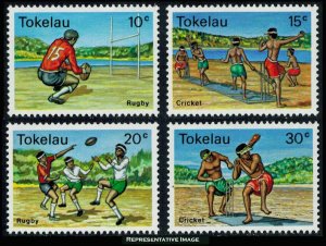 Tokelau Scott 69-72 Mint never hinged.