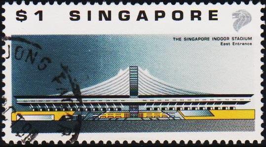 Singapore. 1989 $1 S.G.613  Fine Used