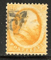 Netherlands # 6, Used. CV $ 100.00