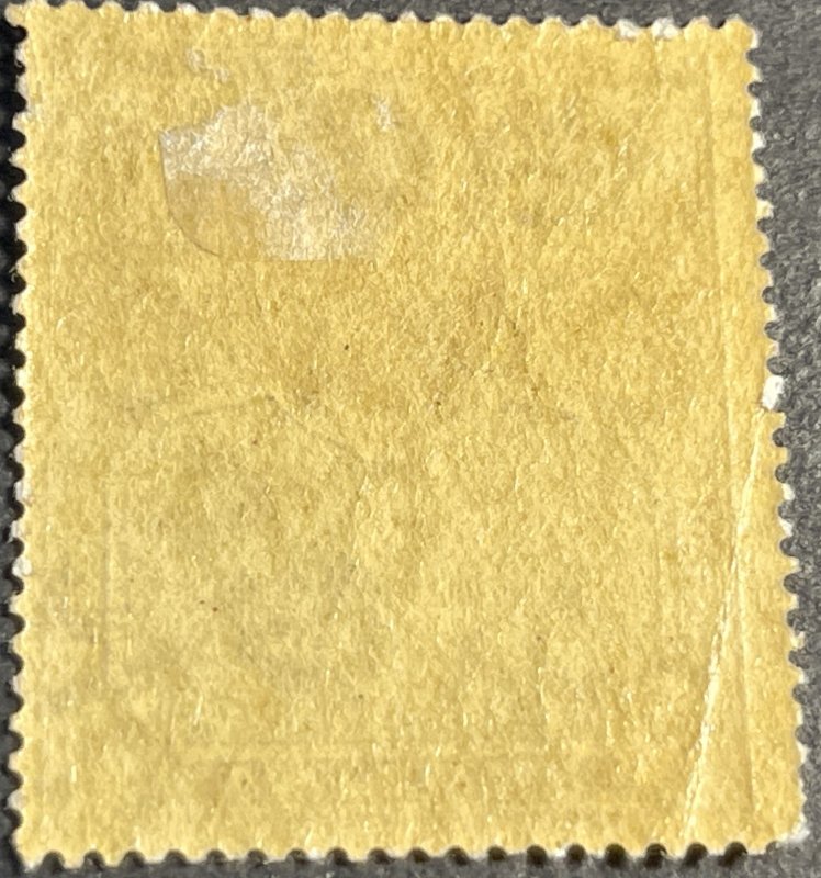 ST. HELENA # 67--MINT/HINGED--SINGLE--DULL VIOLET & BLACK--1912-16(LOTD13)