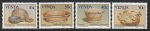 1989 South Africa - Venda - Sc 189-92 - MNH VF - 4 singles - Kitchenware