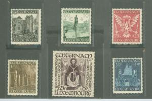 Luxembourg B137-B142 Mint VF H