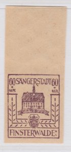 Finsterwalde WWII Germany World War II Local Stamp 1946 60+40pf MNH** A20P4F200-