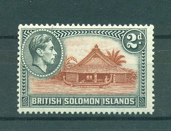 Solomon Islands sc# 70 mh cat value $.30