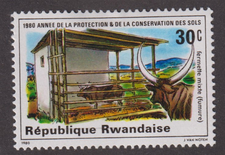 Rwanda 1002 Fertilizer Shed 1980