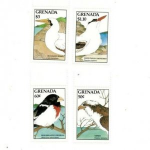 Grenada - 1988 - Birds - Set Of 4 Stamps - MNH