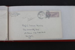 US Stamp Collection Stock Book 100 Postal Cards, Stationary, Mint, FDC, Slogan