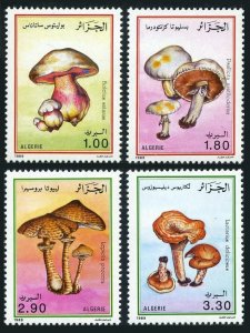 Algeria 908-911,MNH.Michel 1010-1013. Mushrooms,1989.