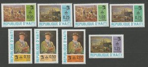 1983 Boy Scouts Haiti 75th anniversary BadenPowell MNH