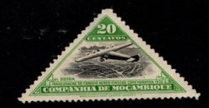 Mozambique Company - #168 Airplane over Beira  - MLH