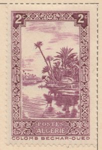 FRENCH COLONY ALGERIA 1936-37 2c MH* Stamp A29P26F33170-