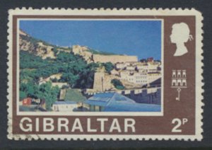 Gibraltar SG 262 SC# 248 Used spacefiller 1971 decimal Currency Views see sca...