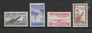 TURKEY - AIR ASSOCIATION #116-19 (MCDONALD CATALOG) MNH