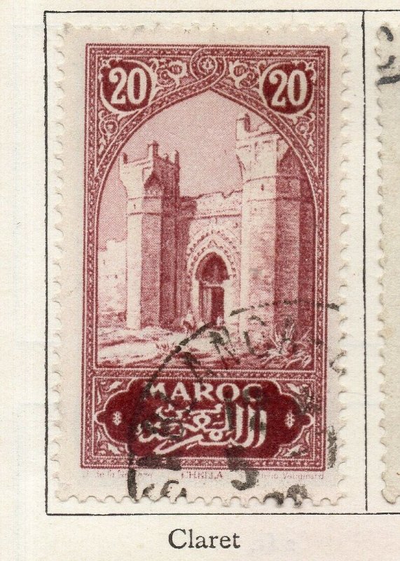 Morocco French Protectorate 1927 Early Issue Fine Used 20c. NW-94092