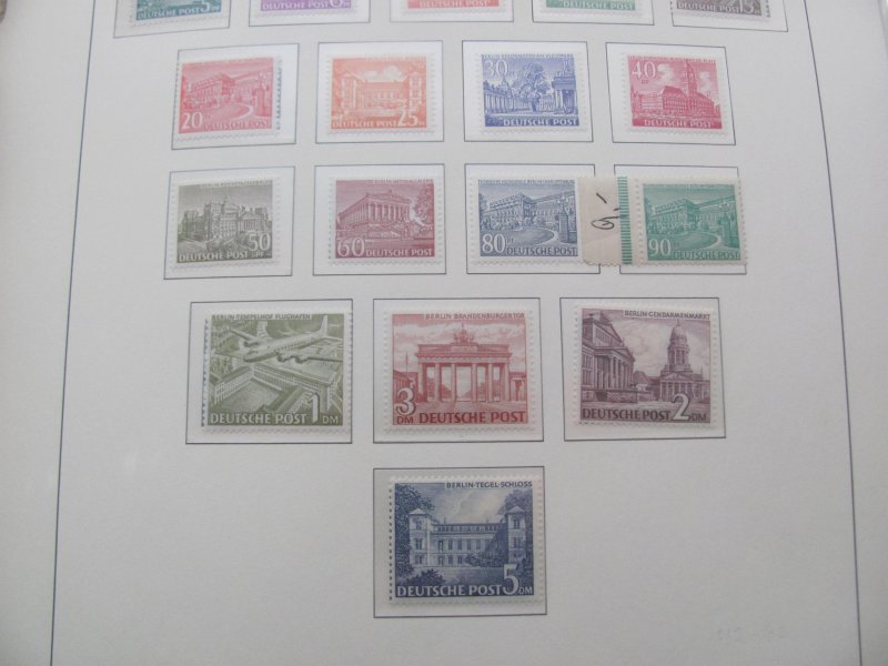 GERMANY BERLIN LIGHTHOUSE  ALBUM   1949-1990 MNH SOME BIG SETS SIGNED XF  (194)